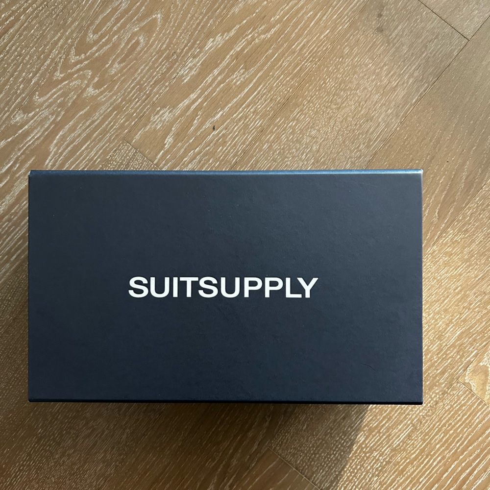 Suitsupply Black Tuxedo Oxford Leather Shoes - Picture 5 of 6